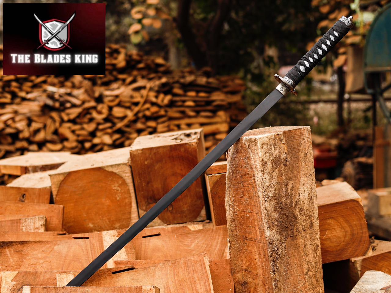 Black Ninja Katana – Shadow Fang Edition | Powder Coated Samurai Sword