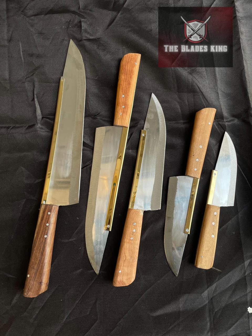 5 Piece Knife Set For Qurbani