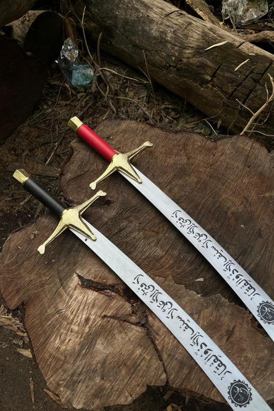 Zulfiqar Sword With leather Handel