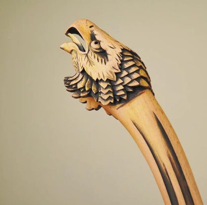 Axe Eagle Grizzly With Leather Cover