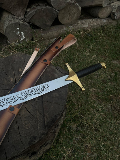 Zulfiqar Sword Brass Handel