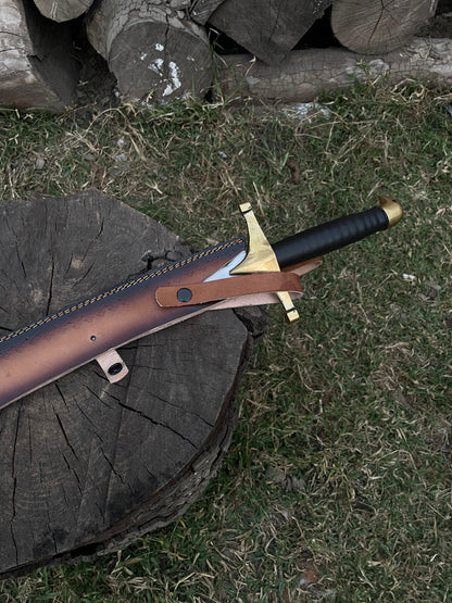 Zulfiqar Sword Brass Handel