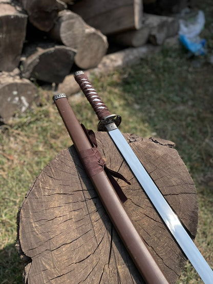 Brown Katana Sword