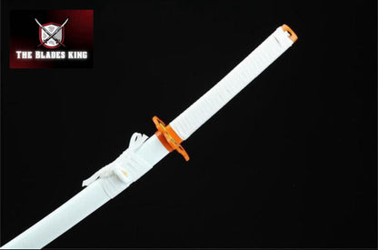 Rengoku's Katana from Demon Slayer - Handmade Carbon Steel Cosplay Sword