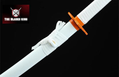 Rengoku's Katana from Demon Slayer - Handmade Carbon Steel Cosplay Sword
