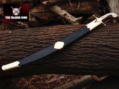 ns  Hand-Forged Historical Sword – Medieval Warrior Steel Replica