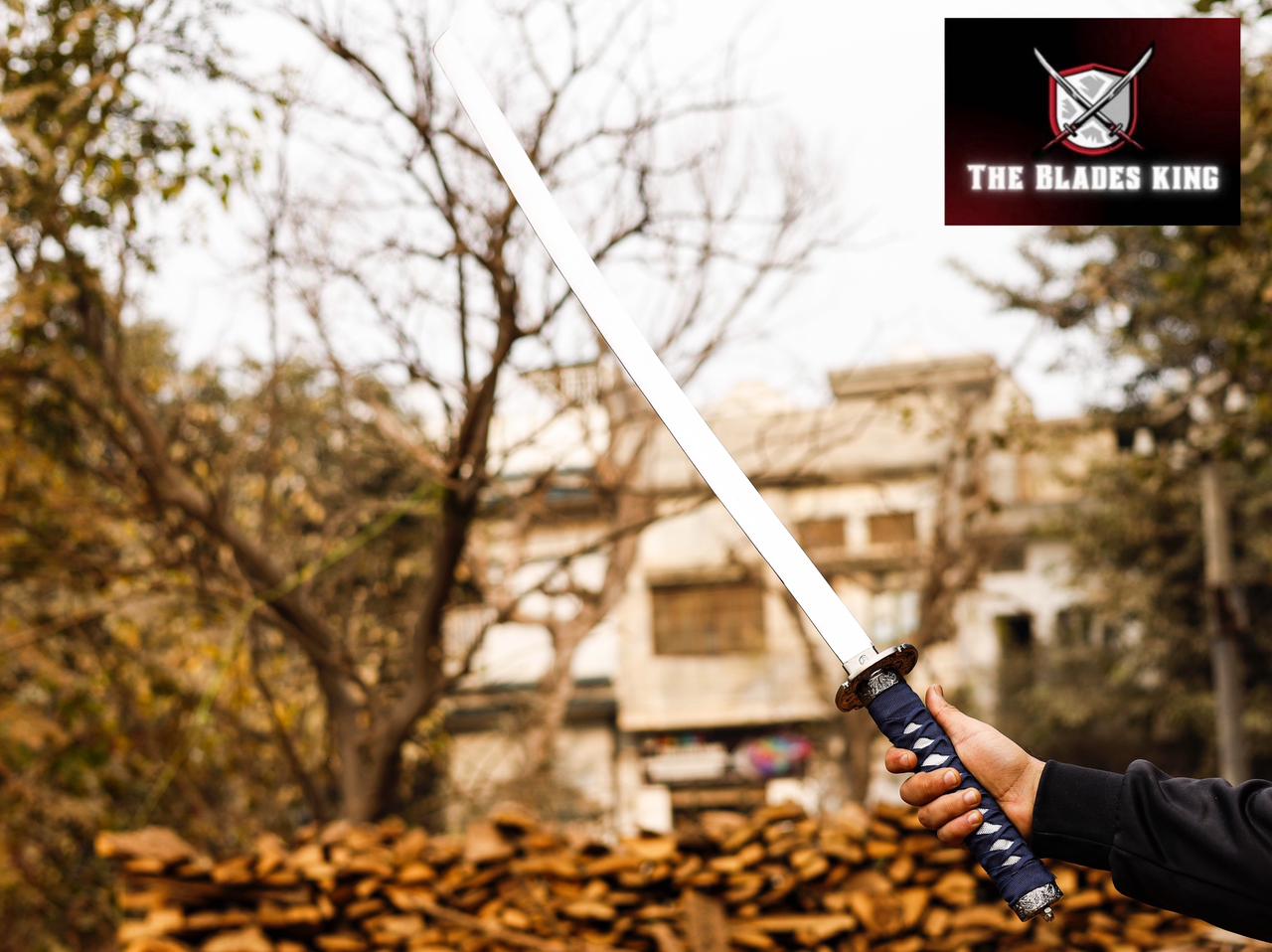 Blue Ninja Katana – Shadow Strike Samurai Sword | Carbon Steel Blade