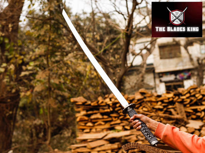 Silver Ninja Katana – Phantom Steel Shadow Sword | Samurai Blade