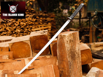 Silver Ninja Katana – Phantom Steel Shadow Sword | Samurai Blade