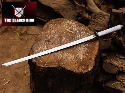 Black & White Ninja Katana – Dual Shadow Ghost Blade | Samurai Sword