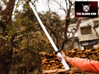 Black & White Ninja Katana – Dual Shadow Ghost Blade | Samurai Sword