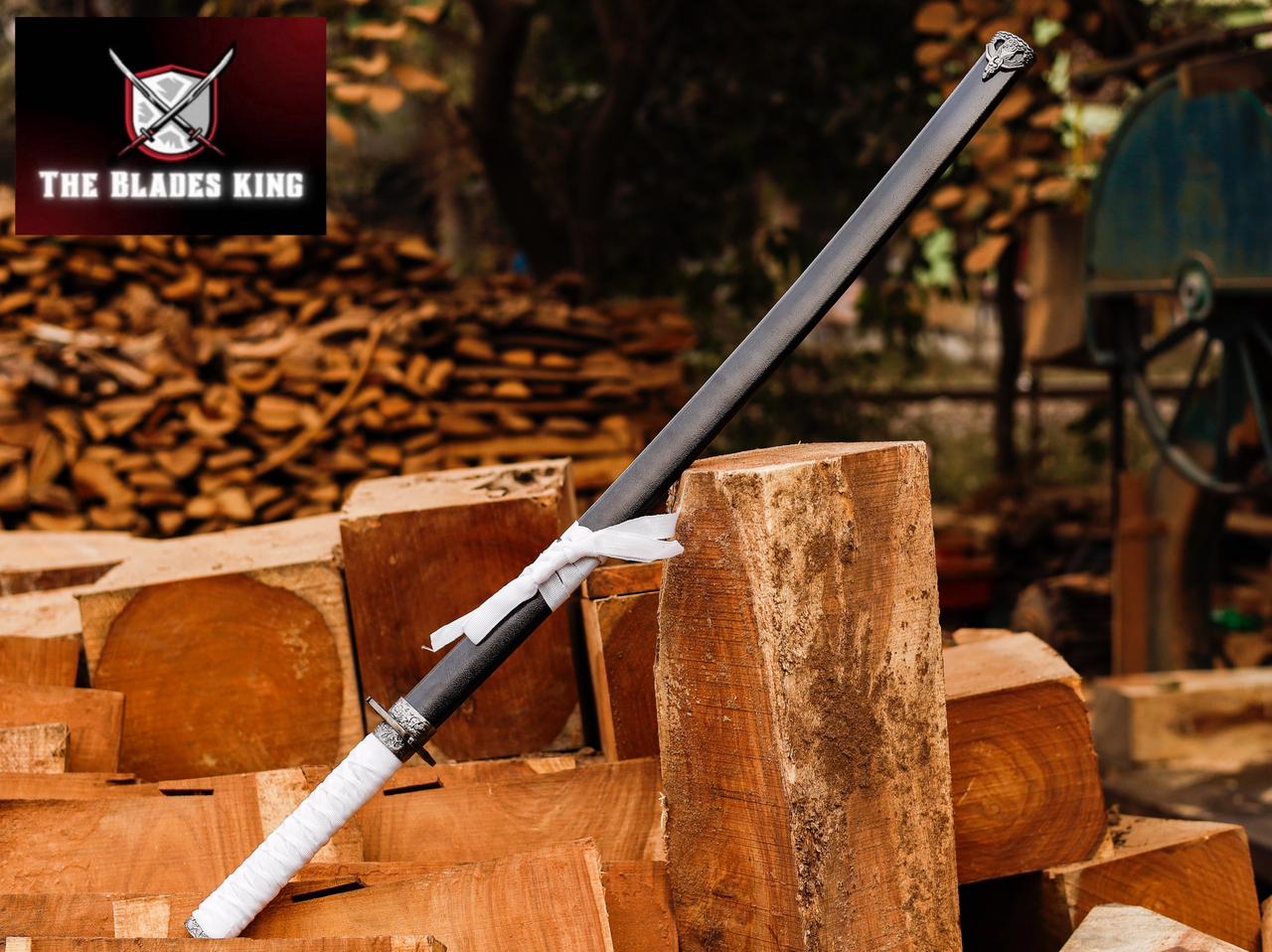 Black & White Ninja Katana – Dual Shadow Ghost Blade | Samurai Sword