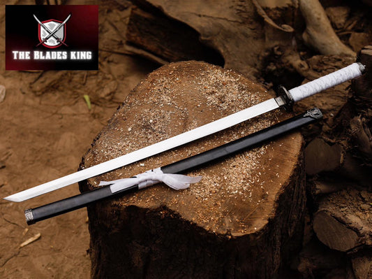 Black & White Ninja Katana – Dual Shadow Ghost Blade | Samurai Sword