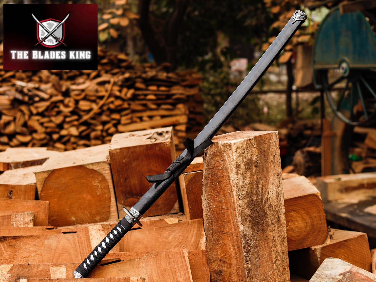 Black Ninja Katana – Shadow Fang Edition | Powder Coated Samurai Sword