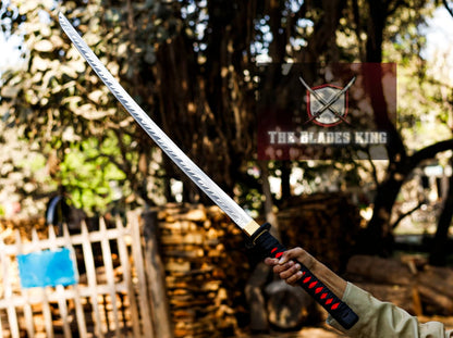 Full Tang Red Black Katana.........