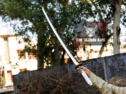 Full Tang Zoro White Katana..................