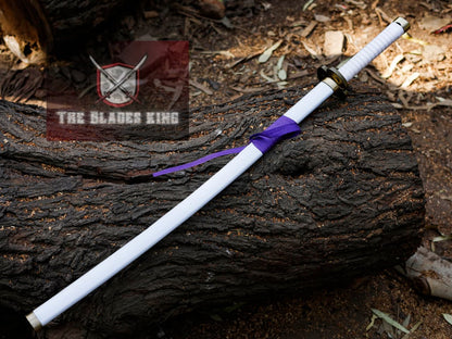 Full Tang Zoro White Katana..................