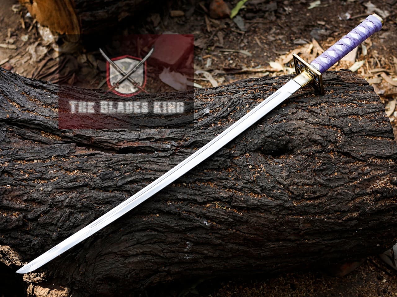 Full Tang Purple Katana............