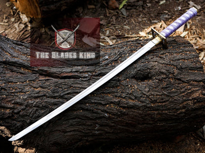 Full Tang Purple Katana............