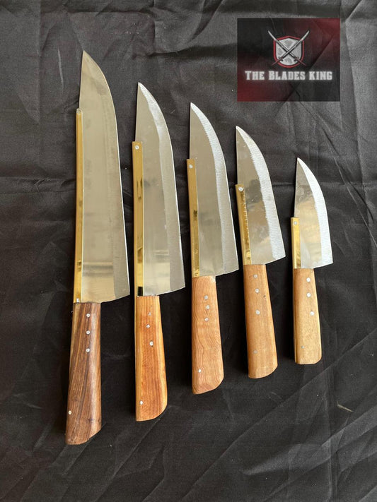 5 Piece Knife Set For Qurbani