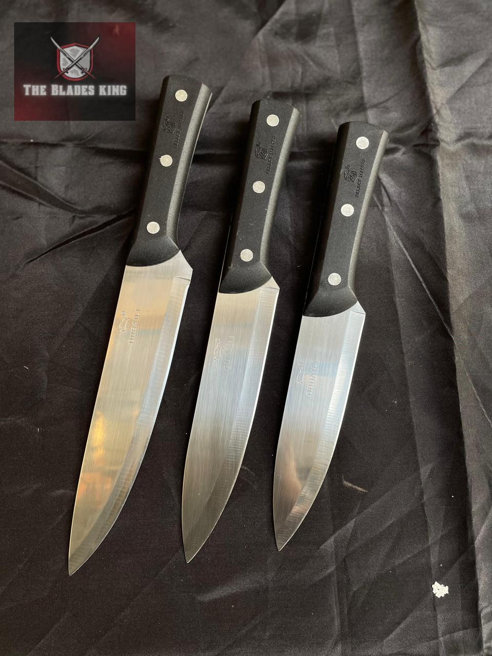 3 Piece Knife Set For Qurbani