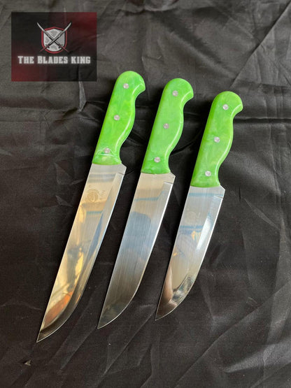 3 Piece Knife Set For Qurbani