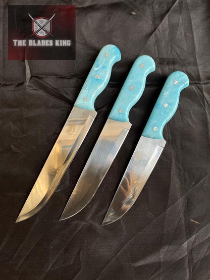 3 Piece Knife Set For Qurbani
