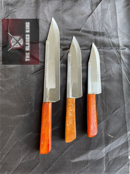 3 Piece Knife Set For Qurbani