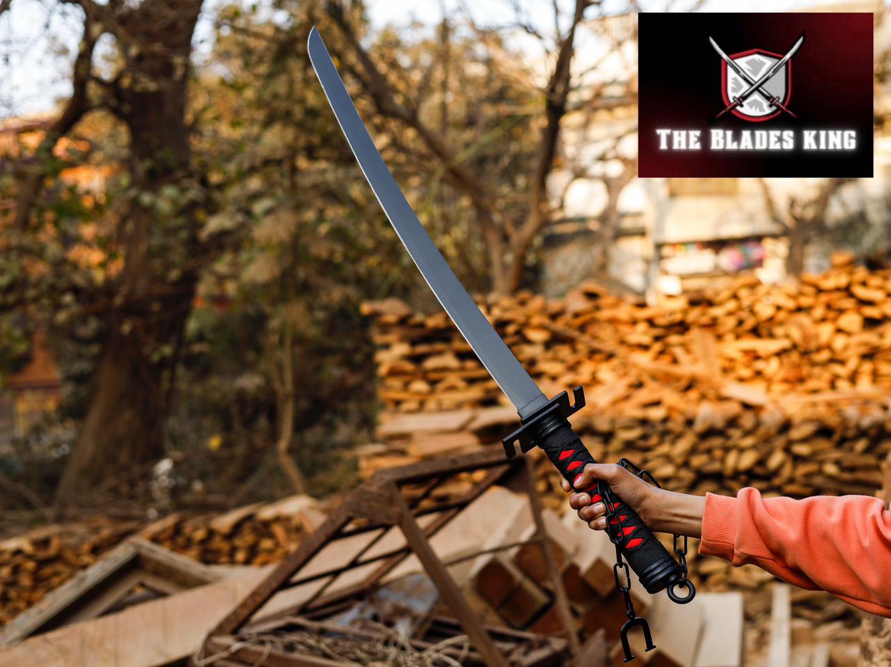 Black Power Coated Zeguesta Katana