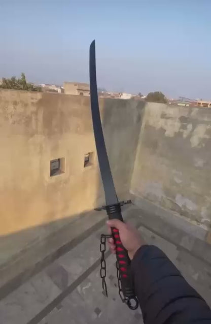 Black Power Coated Zeguesta Katana