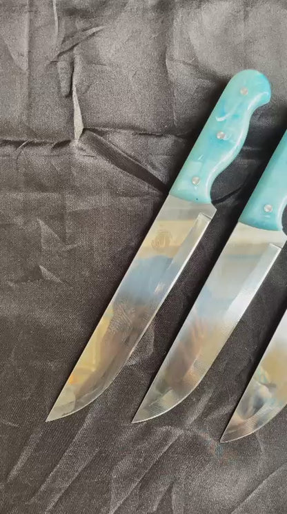 3 Piece Knife Set For Qurbani