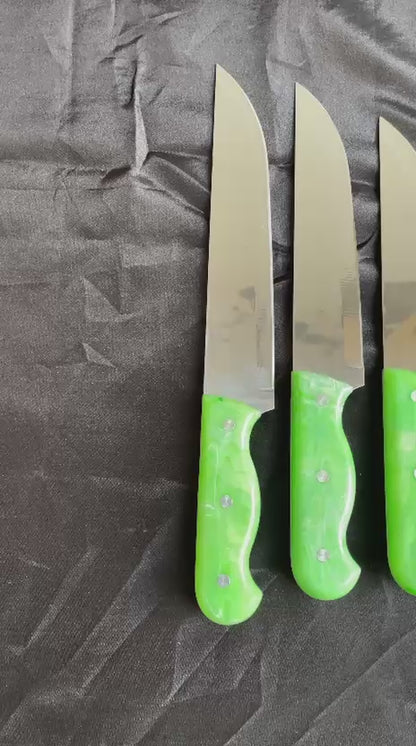 3 Piece Knife Set For Qurbani